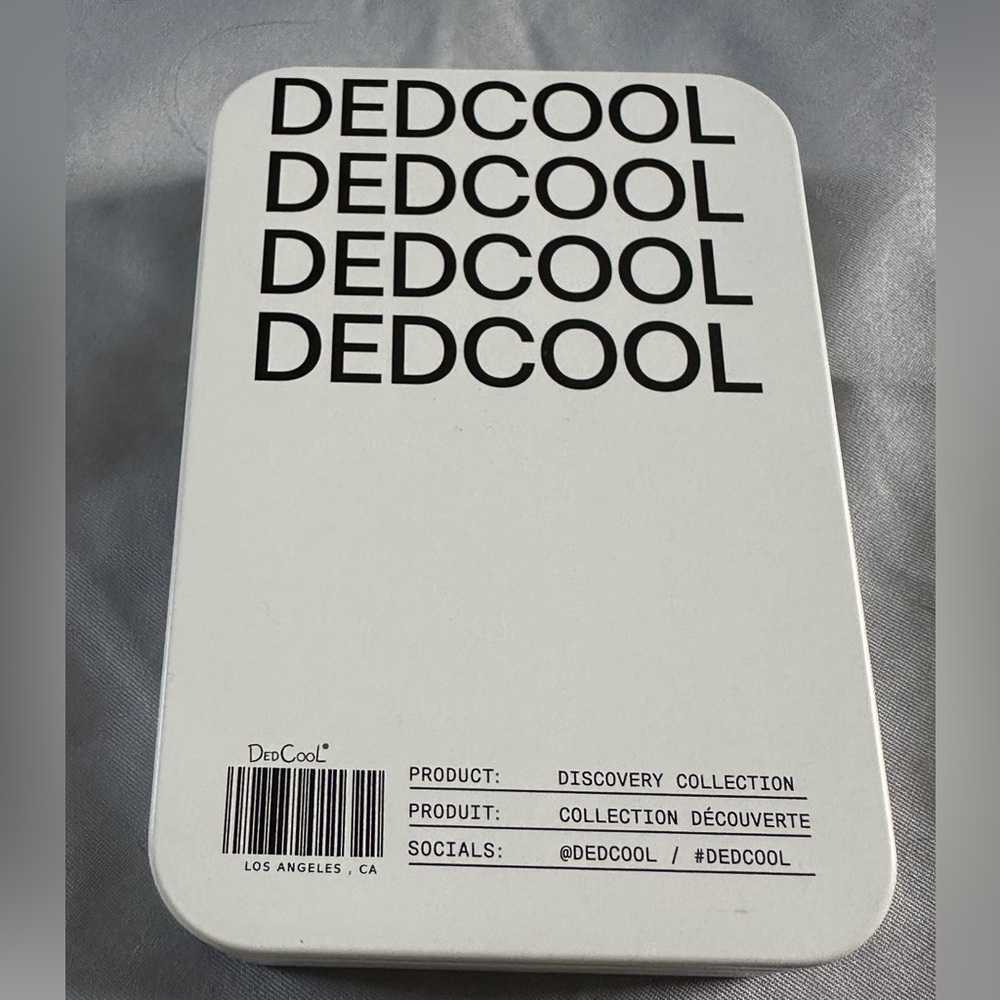 DedCool Discovery Collection Tin - White